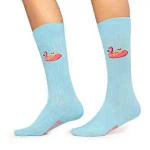 Calcetines Jimmy Lion Ribbed Flamingo image-1