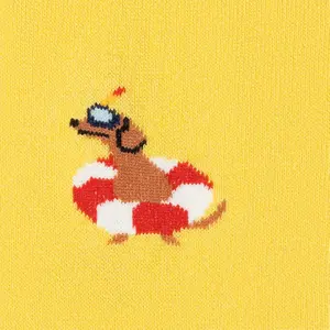 Calcetines cortos Jimmy Lion Lifeguard Dog image-3