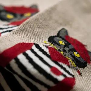 Calcetines Jimmy Lion Artist Cat image-3