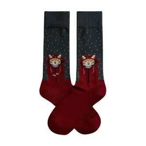 Football Socks Jimmy Lion Raining Cat image-0