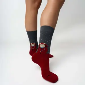 Football Socks Jimmy Lion Raining Cat image-2