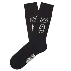 jl0268-black-chaussettes-jimmy-lion-basquiat-sugar-ray-robinson-black