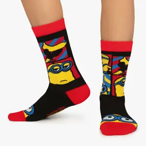 Baby socks Jimmy Lion Minions Bananas image-2