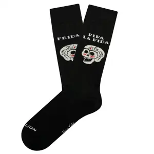 jl0657-black-chaussettes-jimmy-lion-frida-viva-la-vida-black
