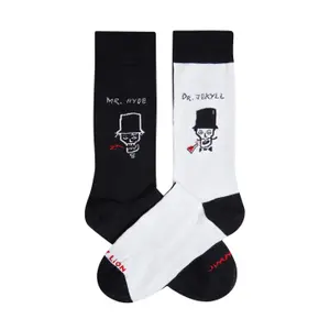 Football Socks Jimmy Lion Dr. Jekyll and Mr. Hyde image-0