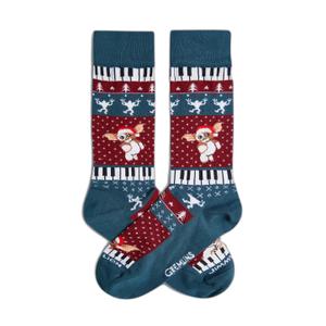 jl0713-dark-aqua-red-chaussettes-jimmy-lion-holiday-gizmo-dark-aqua-red