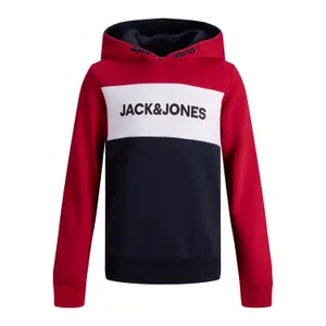 Child hoodie Jack & Jones JJelogo blocking image-0