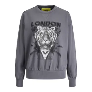 Dames sweatshirt JJXX Dee Loose Grunge Noos image-0