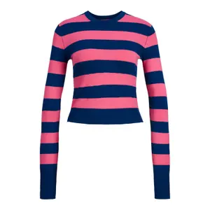 Gestreifter Crop-Pullover Frau JJXX Valentina image-0