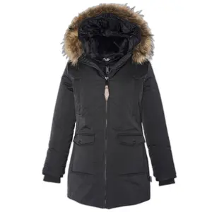 3-in-1-Parka Daunenjacke abnehmbar Frau Schott image-0