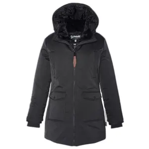 3-in-1-Parka Daunenjacke abnehmbar Frau Schott image-1