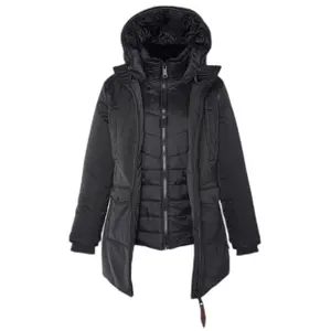 3-in-1-Parka Daunenjacke abnehmbar Frau Schott image-2