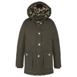 Parka lang Kapuze Plastron abnehmbar Frau Schott image-1