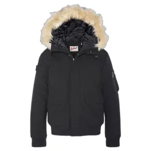 Child hooded jacket Schott image-0