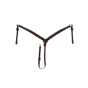 Hunting collar for horse JM Spagnolo Bianchi image-0