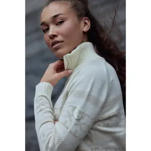 Jersey de mujer con 1/2 cremallera Johaug Dalsbygda Woolmix image-4