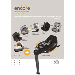 Otočná základna pro autosedačku Joie Signature I-Base Encore™ i-Size image-1