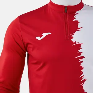 Veste de survêtement d'entraînement 1/4 zip en impression enfant Joma Picasho image-2