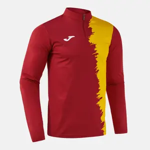 Veste de survêtement d'entraînement 1/4 zip en impression enfant Joma Picasho image-4