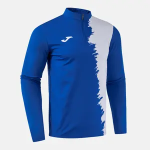 Veste de survêtement d'entraînement 1/4 zip en impression enfant Joma Picasho image-4