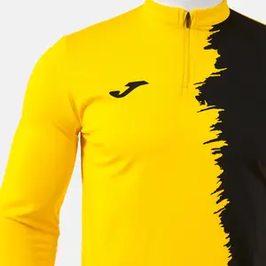 Veste de survêtement d'entraînement 1/4 zip en impression enfant Joma Picasho image-2