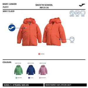 Children's down jacket Joma Fantasy image-4