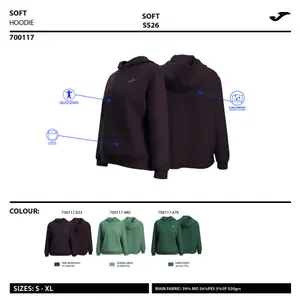 Hooded Sweatshirt Joma Breath image-5