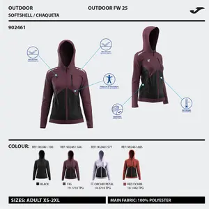 Women's hooded sweatshirt Joma Explorer image-1