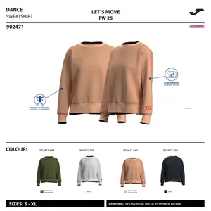Sweatshirt woman Joma Step image-4
