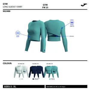 Women's Long Sleeve Jersey Joma Core image-4