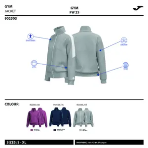Women's zip-up sweatshirt Joma image-6