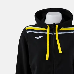 Sweatshirt com capuz zipado com logo bordado Joma Toledo II image-3