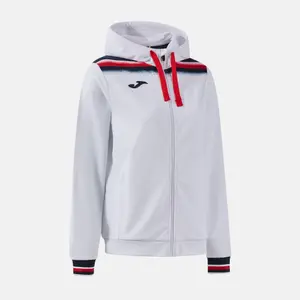 Sweatshirt com capuz zipado com logo bordado Joma Toledo II image-1