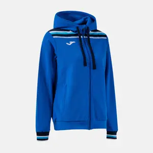 Sweatshirt com capuz zipado com logo bordado Joma Toledo II image-1