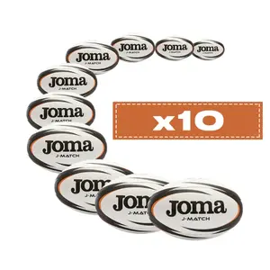Set van 10 rugbyballen Joma J-Match
