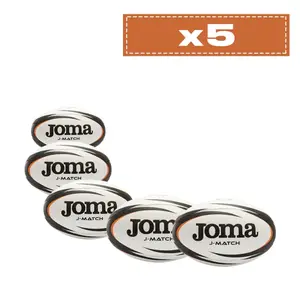 Set van 5 rugbyballen Joma J-Match