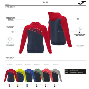 Sweatshirt hooded child Joma Park image-1