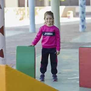 Striped tracksuit for kids Joma image-1