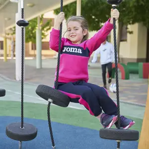 Striped tracksuit for kids Joma image-3