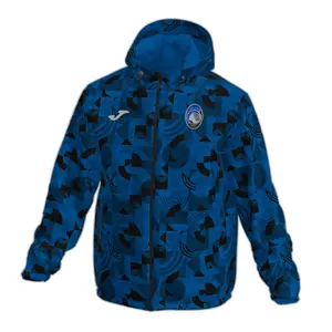 Vattentät prematchjacka i mesh med dragkedja och huva Atalanta Bergame 2023/24 image-0