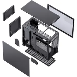 PC-Gehäuse Mini Tower Micro ATX Jonsbo D31 Mesh image-6