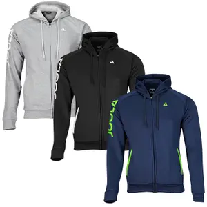 Sweatshirt zippé 65% polyester 35% coton Joola Performance image-0
