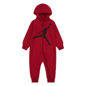 Baby girl hooded jumpsuit Jordan JDB HBR Jumpman image-0