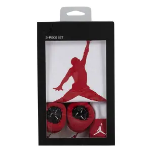 Baby boy romper + hat + booties set Jordan image-2