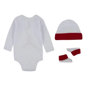 Baby boy romper + hat + booties set Jordan image-1