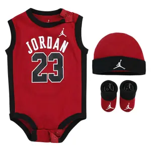 Ensemble maillot/bonnet/chaussons bébé Jordan 23 image-0
