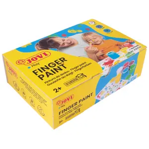 Box mit 6 Töpfen mit Fingerfarben dze Jovi image-3