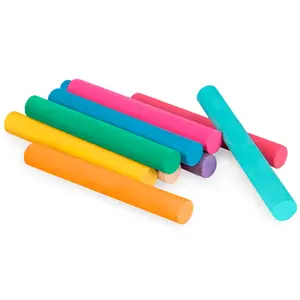 Box of 100 dustproof colored chalks Jovi image-1