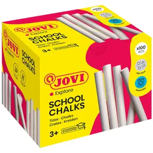 Creative activities box of 100 dust-proof chalks alco dispenser dispenser Jovi image-0