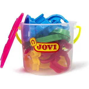 Modelling clay with pot of 24 moulds Jovi image-0